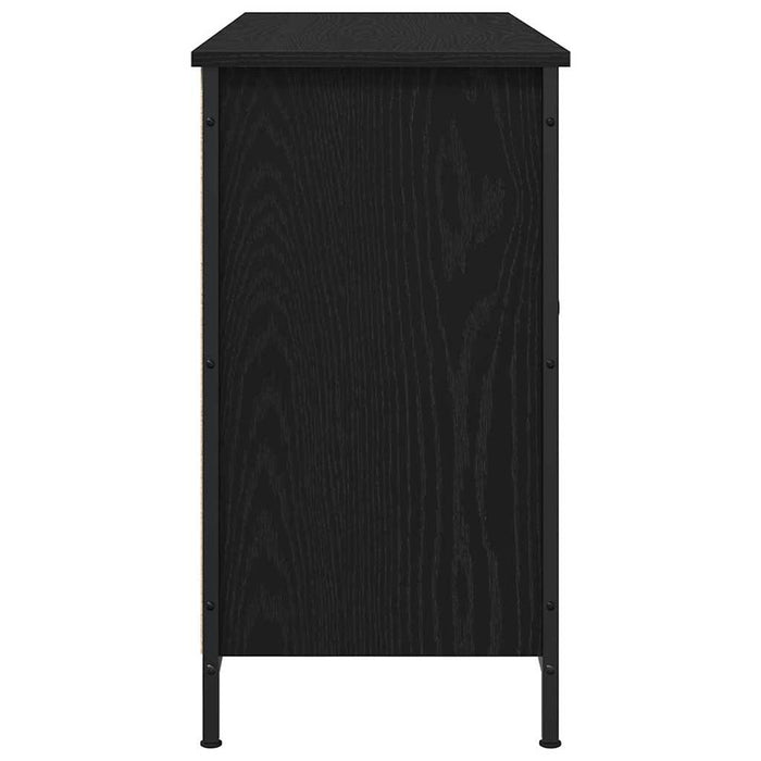 Cabinet TV Stejar negru 101 x 35 x 65 cm Lemn compozit - WALTI WALTI