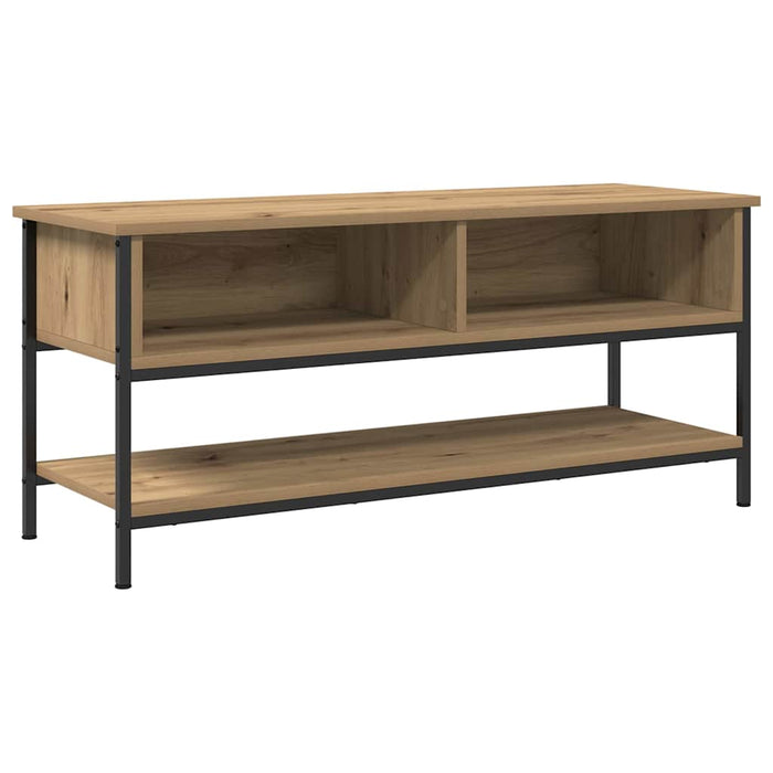 Cabinet TV stejar artizanal 100 x 35 x 45 cm Lemn compozit - WALTI WALTI