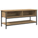 Cabinet TV stejar artizanal 100 x 35 x 45 cm Lemn compozit - WALTI WALTI