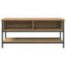 Cabinet TV stejar artizanal 100 x 35 x 45 cm Lemn compozit - WALTI WALTI