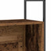 Raft pentru cărți Stejar afumat 80 x 30 x 78.5 cm Lemn compozit - WALTI WALTI