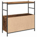 Raft pentru cărți Stejar afumat 80 x 30 x 78.5 cm Lemn compozit - WALTI WALTI