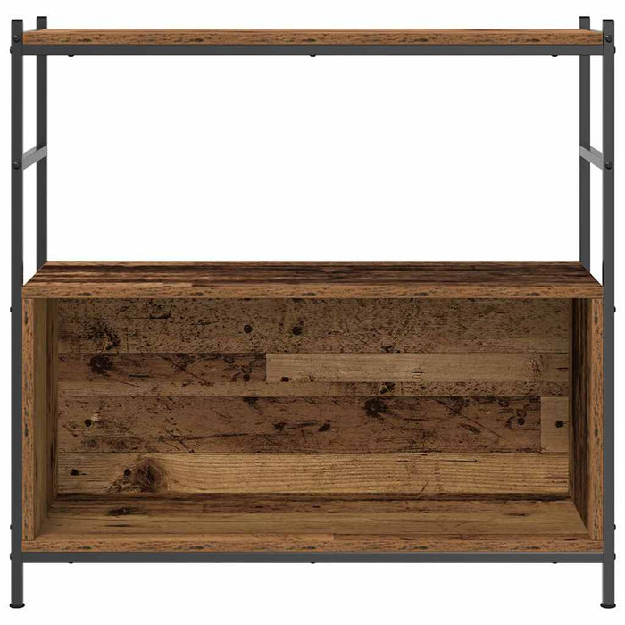 Raft pentru cărți Stejar afumat 80 x 30 x 78.5 cm Lemn compozit - WALTI WALTI