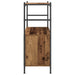 Raft pentru cărți Stejar afumat 80 x 30 x 78.5 cm Lemn compozit - WALTI WALTI