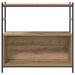 Raft pentru cărți stejar artizanal 80 x 30 x 78.5 cm - WALTI WALTI