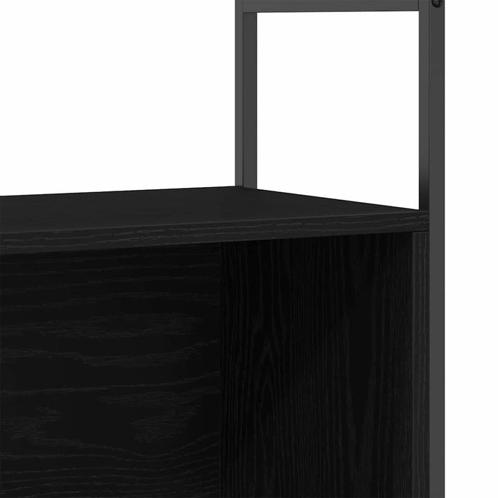 Raft pentru cărți Stejar negru 80 x 30 x 78.5 cm Lemn compozit - WALTI WALTI