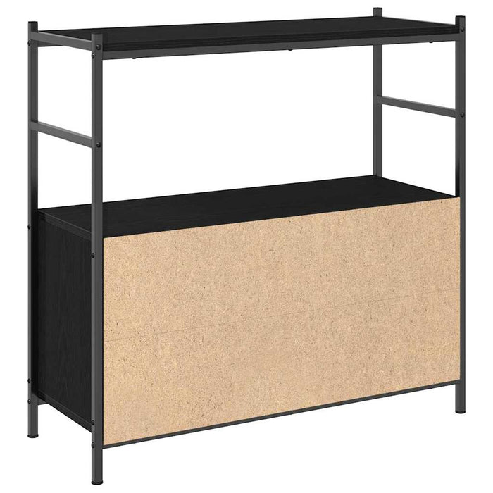 Raft pentru cărți Stejar negru 80 x 30 x 78.5 cm Lemn compozit - WALTI WALTI