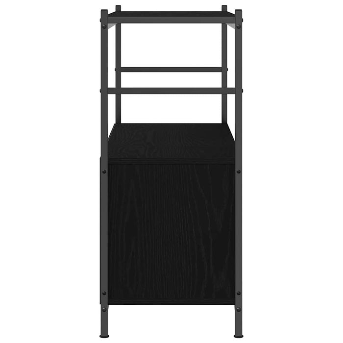Raft pentru cărți Stejar negru 80 x 30 x 78.5 cm Lemn compozit - WALTI WALTI