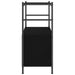 Raft pentru cărți Stejar negru 80 x 30 x 78.5 cm Lemn compozit - WALTI WALTI