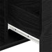 Bufet cu sertar Stejar negru 101.5 x 35 x 70 cm Lemn compozit - WALTI WALTI