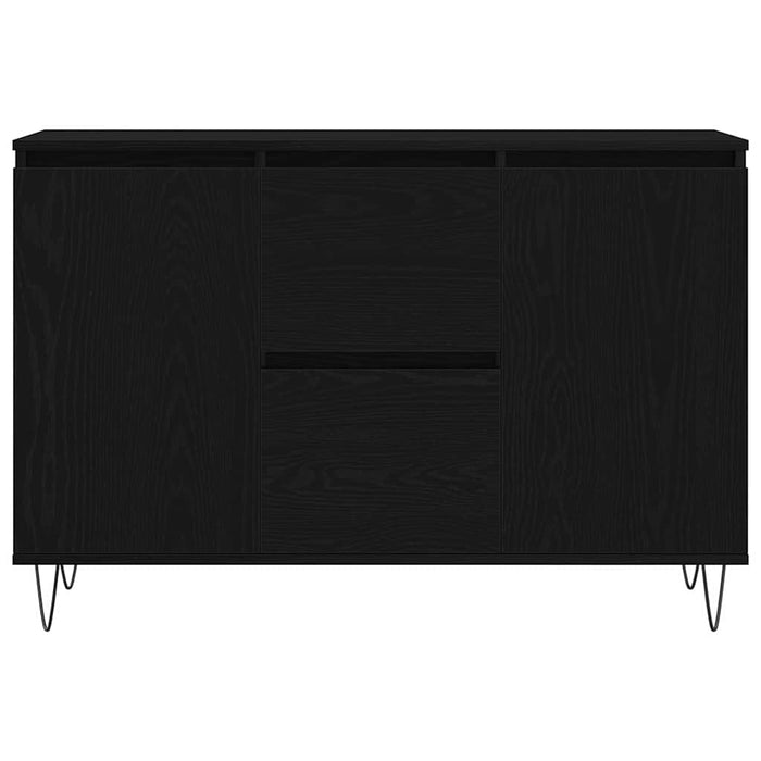 Bufet cu sertar Stejar negru 101.5 x 35 x 70 cm Lemn compozit - WALTI WALTI