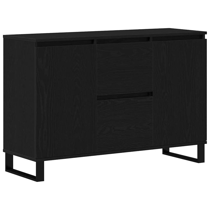 Bufet cu sertar Stejar negru 101.5 x 35 x 70 cm Lemn compozit - WALTI WALTI