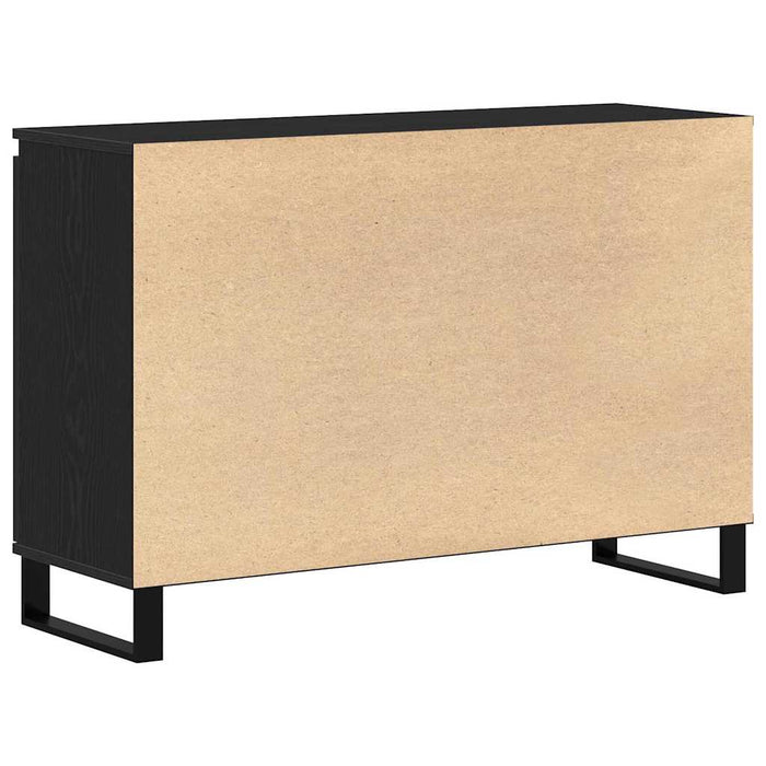 Bufet cu sertar Stejar negru 101.5 x 35 x 70 cm Lemn compozit - WALTI WALTI