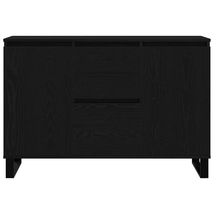 Bufet cu sertar Stejar negru 101.5 x 35 x 70 cm Lemn compozit - WALTI WALTI