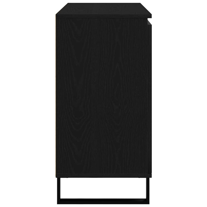 Bufet cu sertar Stejar negru 101.5 x 35 x 70 cm Lemn compozit - WALTI WALTI