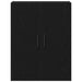 Cabinet suspendat Stejar negru 69.5 x 34 x 90 cm Lemn compozit - WALTI WALTI