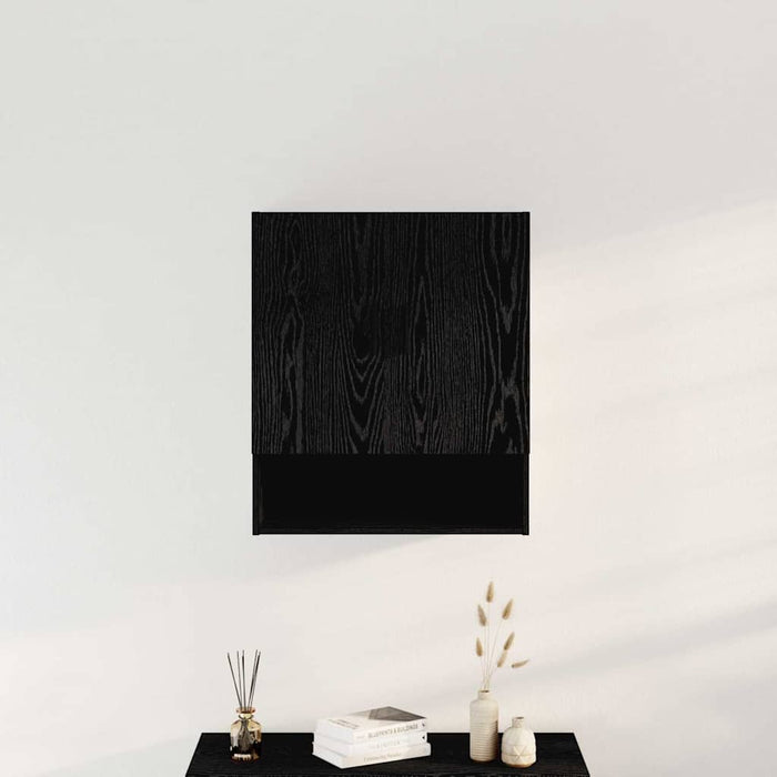 Dulap de perete Stejar negru 60 x 31 x 70 cm Lemn compozit - WALTI WALTI