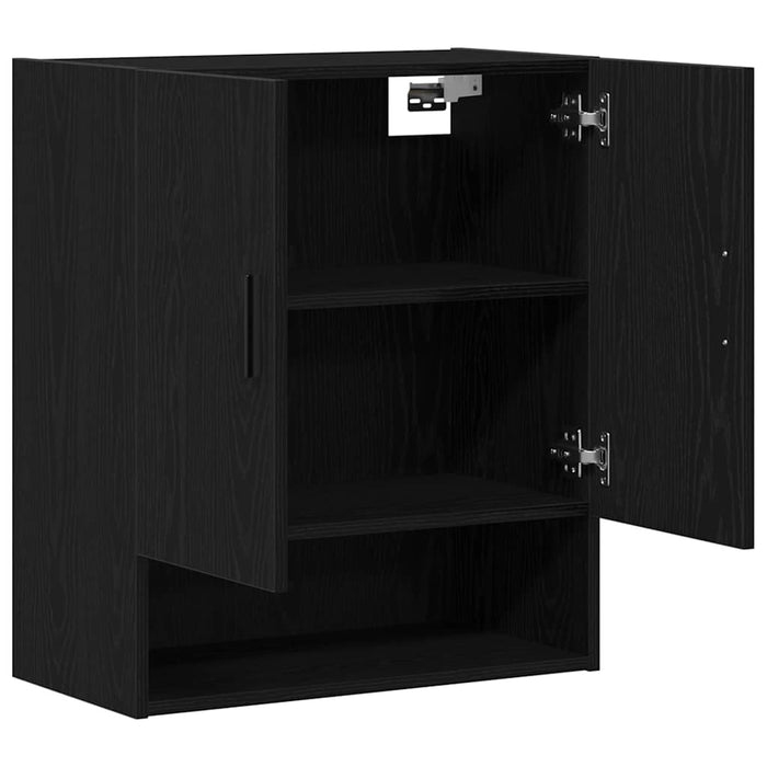 Dulap de perete Stejar negru 60 x 31 x 70 cm Lemn compozit - WALTI WALTI