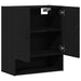 Dulap de perete Stejar negru 60 x 31 x 70 cm Lemn compozit - WALTI WALTI