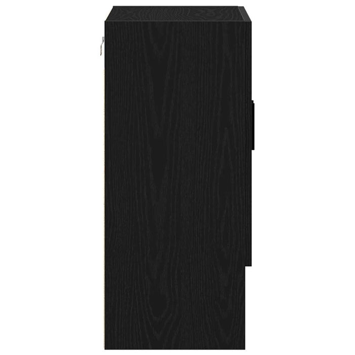 Dulap de perete Stejar negru 60 x 31 x 70 cm Lemn compozit - WALTI WALTI