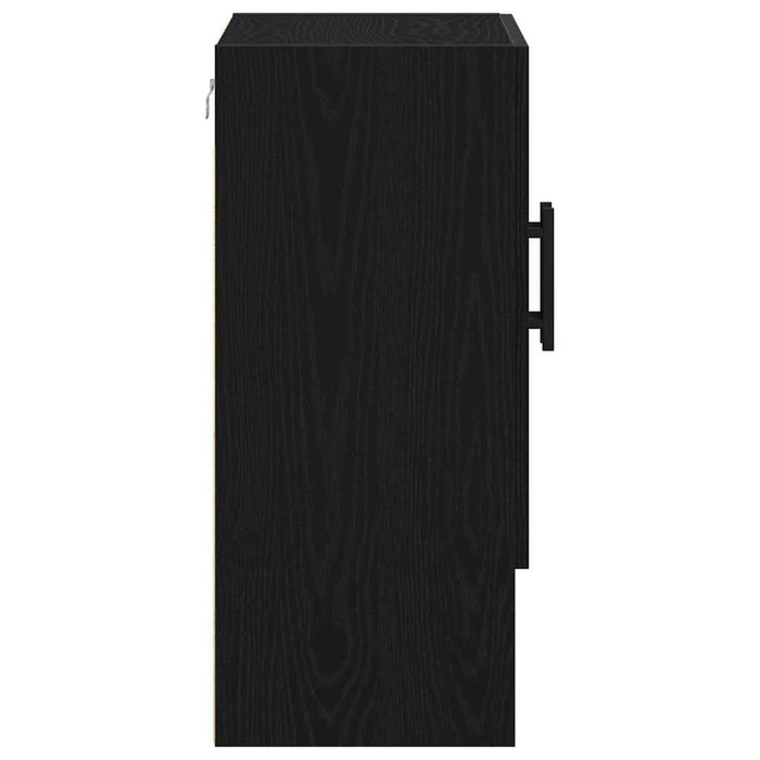 Dulap de perete Stejar negru 60 x 31 x 70 cm Lemn compozit - WALTI WALTI