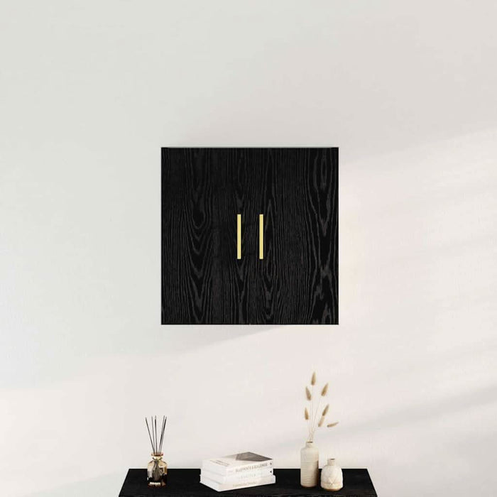 Dulap de perete Stejar negru 60 x 31 x 70 cm Lemn compozit - WALTI WALTI