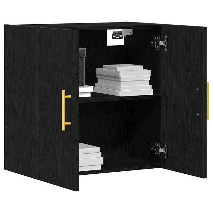 Dulap de perete Stejar negru 60 x 31 x 70 cm Lemn compozit - WALTI WALTI