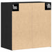 Cabinet suspendat Stejar Negru 60 x 31 x 60 cm Lemn compozit - WALTI WALTI