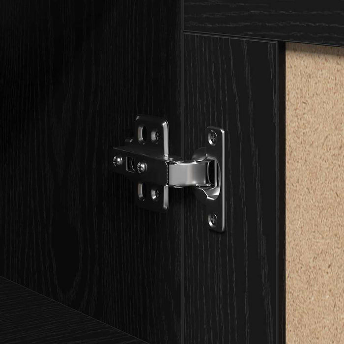 Cabinet suspendat Stejar Negru 69,5 x 34 x 90 cm Lemn compozit - WALTI WALTI