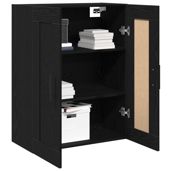 Cabinet suspendat Stejar Negru 69,5 x 34 x 90 cm Lemn compozit - WALTI WALTI