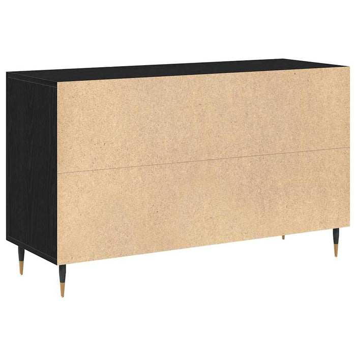 Bufet cu sertar Stejar negru 100 x 36 x 60 cm Lemn compozit - WALTI WALTI