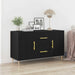 Bufet cu sertar Stejar negru 100 x 36 x 60 cm Lemn compozit - WALTI WALTI