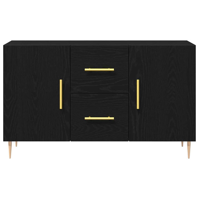 Bufet cu sertar Stejar negru 100 x 36 x 60 cm Lemn compozit - WALTI WALTI