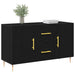 Bufet cu sertar Stejar negru 100 x 36 x 60 cm Lemn compozit - WALTI WALTI
