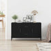 Bufet cu sertar Stejar negru 100 x 36 x 60 cm Lemn compozit - WALTI WALTI