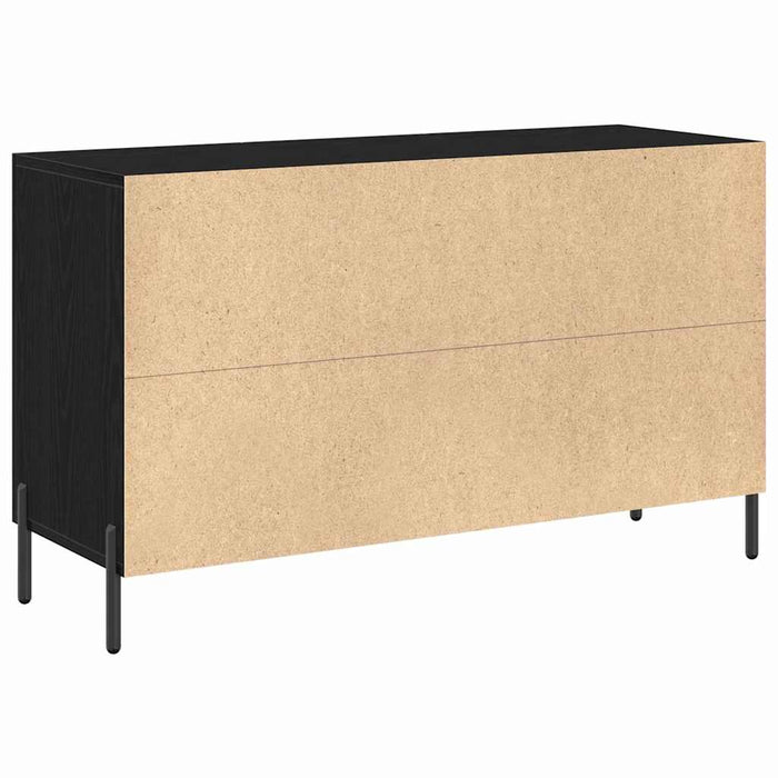 Bufet cu sertar Stejar negru 100 x 36 x 60 cm Lemn compozit - WALTI WALTI