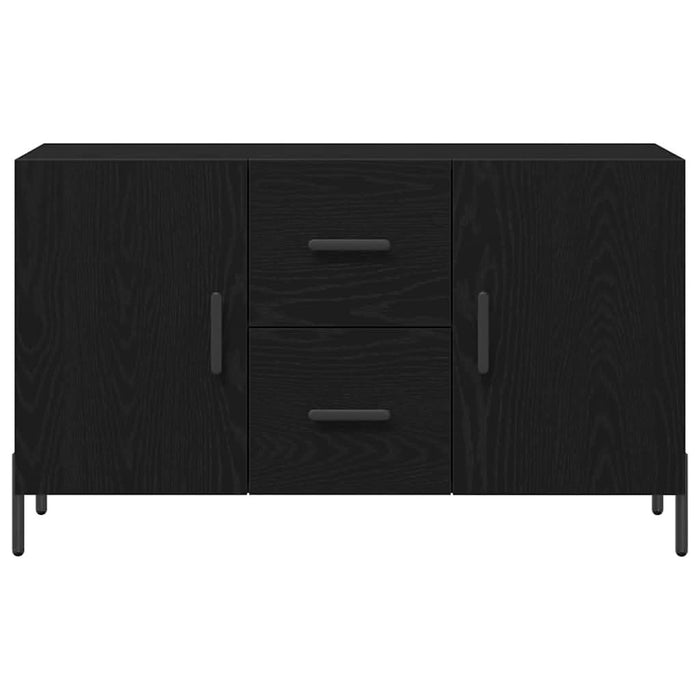 Bufet cu sertar Stejar negru 100 x 36 x 60 cm Lemn compozit - WALTI WALTI