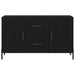 Bufet cu sertar Stejar negru 100 x 36 x 60 cm Lemn compozit - WALTI WALTI