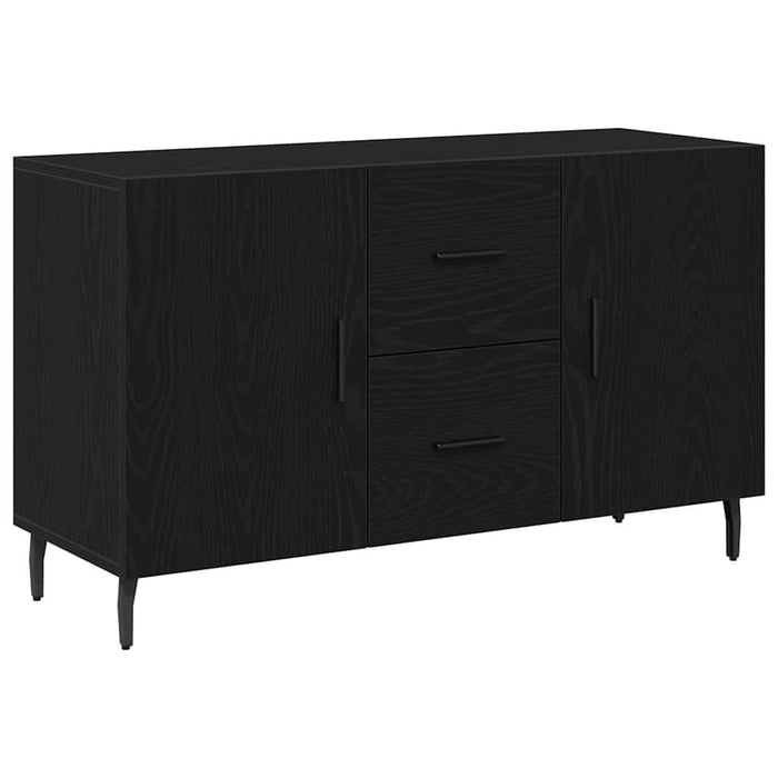Bufet cu sertar Stejar negru 100 x 36 x 60 cm Lemn compozit - WALTI WALTI