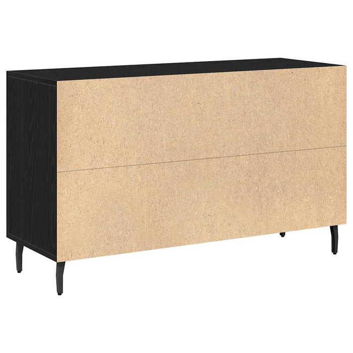 Bufet cu sertar Stejar negru 100 x 36 x 60 cm Lemn compozit - WALTI WALTI