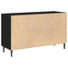 Bufet cu sertar Stejar negru 100 x 36 x 60 cm Lemn compozit - WALTI WALTI