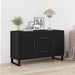 Bufet cu sertar Stejar negru 100 x 36 x 60 cm Lemn compozit - WALTI WALTI