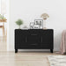 Bufet cu sertar Stejar negru 100 x 36 x 60 cm Lemn compozit - WALTI WALTI