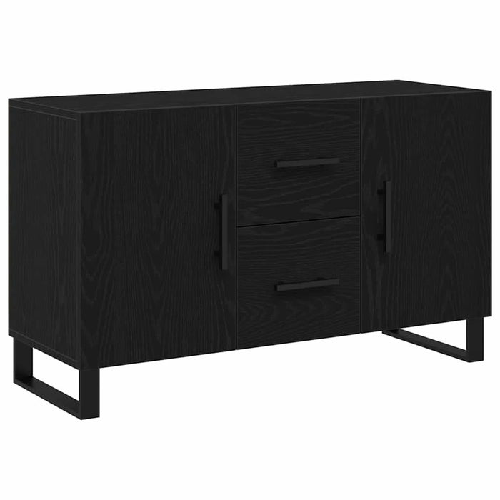 Bufet cu sertar Stejar negru 100 x 36 x 60 cm Lemn compozit - WALTI WALTI