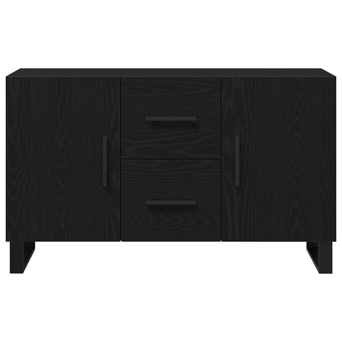 Bufet cu sertar Stejar negru 100 x 36 x 60 cm Lemn compozit - WALTI WALTI