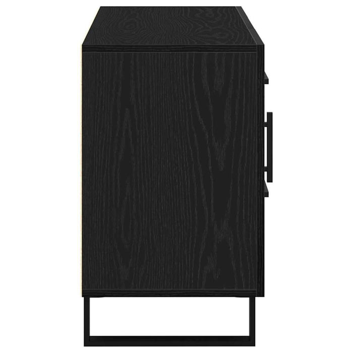 Bufet cu sertar Stejar negru 100 x 36 x 60 cm Lemn compozit - WALTI WALTI