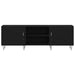 Cabinet TV Stejar negru 150 x 30 x 50 cm Lemn compozit - WALTI WALTI