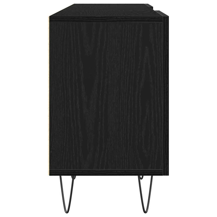 Cabinet TV Stejar negru 150 x 30 x 50 cm Lemn compozit - WALTI WALTI