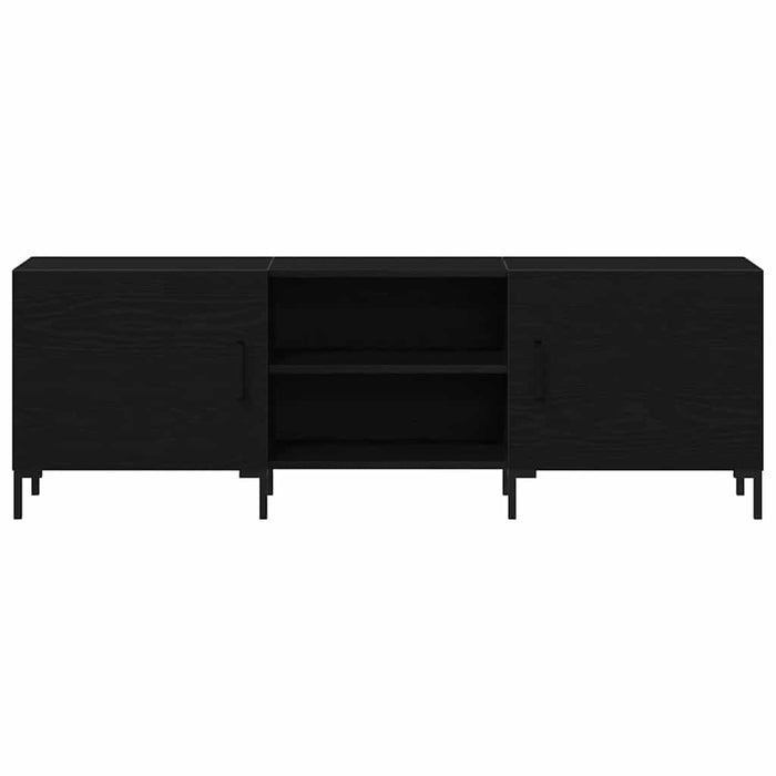 Cabinet TV Stejar negru 150 x 30 x 50 cm Lemn compozit - WALTI WALTI