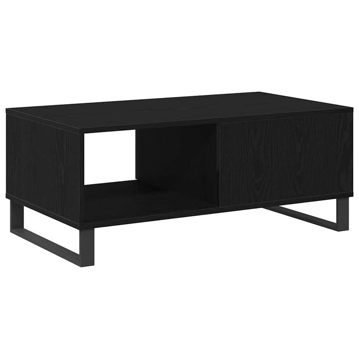 Masă de cafea Stejar Negru 90 x 50 x 36,5 cm Lemn compozit - WALTI WALTI